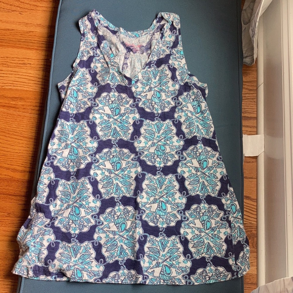 Lilly Pulitzer sleeveless V-neck top